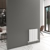 Carisa Angers 600 x 495mm White Designer Aluminium Radiator