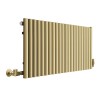Terma Rolo-Room Designer Radiator 500 x 1195 - Brass