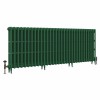 Classic  745 x 1956mm Farrow & Ball Duck Green Triple Column Cast Iron Radiator - 31 Sections