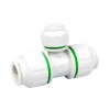 TWISTLOC 15mm x 15mm x 10mm Reducing Tee Union Wht