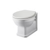 Wellington Traditional Wall Hung Pan with Sand Soft Close Seat