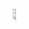 Bergen 800 x 300mm Straight Chrome Thermostatic Touch Control Electric Heated Towel Rail