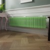 Bern 300 x 1460mm Pastel Green Double Horizontal Column Radiator