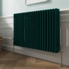 Bern 600 x 1010mm Blue Green Triple Horizontal Column Radiator