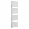 Kristiansund 1800 x 500mm Chrome Simple Electric Heated Towel Rail