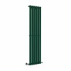 Lulea 1600 x 410mm Moss Green Single Flat Panel Vertical Designer Radiator