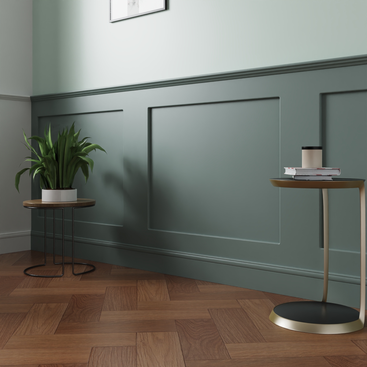 Norden 600 x 768mm Blue Green Double Oval Column Horizontal Designer Radiator