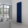 Carisa Tallis Mirror 1800 x 470mm Navy Blue Designer Aluminium Radiator