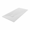 Terra - 1700x800mm Slate Effect Rectangle Shower Tray White