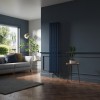 Lulea 1800 x 410mm Sapphire Blue Single Vertical Flat Panel Designer Radiator