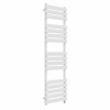 Juva 1600 x 450mm White Flat Panel Simple Electric Heated Towel Rail