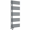 Koli 1600 x 600mm Dual Fuel Anthracite Thermostatic Touch Control Electric Heated Towel Rail
