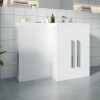 Calm White Right Hand Combination Vanity Unit Set (No Concealed Cistern & No Toilet) - 1100mm