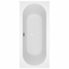 Rivington 1800 x 800mm Straight Bath Double Ended