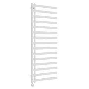 Kemi 1600 x 600mm White Thermostatic Touch Control Electric Heated Towel Rail