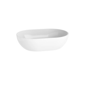 Imperio Dione - 560mm Round Counter Top Basin - Gloss White
