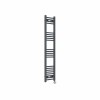 Bergen 1400 x 300mm Straight Anthracite Thermostatic Touch Control Wifi Electric Heated Towel Rail