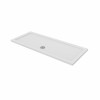 Essentials 1700 x 700mm Rectangle Stone Shower Tray White