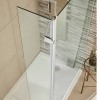 Koncept - 300mm Wet Room Return Panel - Chrome