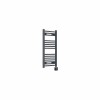 Bergen 800 x 400mm Straight Anthracite Thermostatic Wifi Control Electric Heated Towel Rail