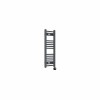 Bergen 800 x 300mm Straight Anthracite Thermostatic Touch Control Electric Heated Towel Rail
