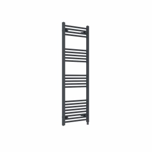 Bergen 1400 x 500mm Straight Anthracite Electric Heated Towel Rail