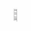 Fjord 800 x 300mm Curved Chrome Thermostatic Touch Control Wifi Electric Heated Towel Rail