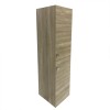 Grey Oak Effect Wall Hung High 2 door Cabinet Cupboard 1200mm