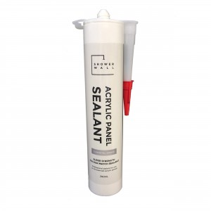 Showerwall acrylic colour matched joint sealant - Gunmental
