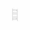 Bergen 800 x 500mm Straight White Thermostatic Touch Control Wifi Electric Heated Towel Rail
