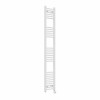 Bergen 1800 x 300mm Straight White Thermostatic Touch Control Electric Heated Towel Rail