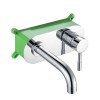 Dalaman Wall Mounted Basin Mixer Tap with EZ Box Chrome