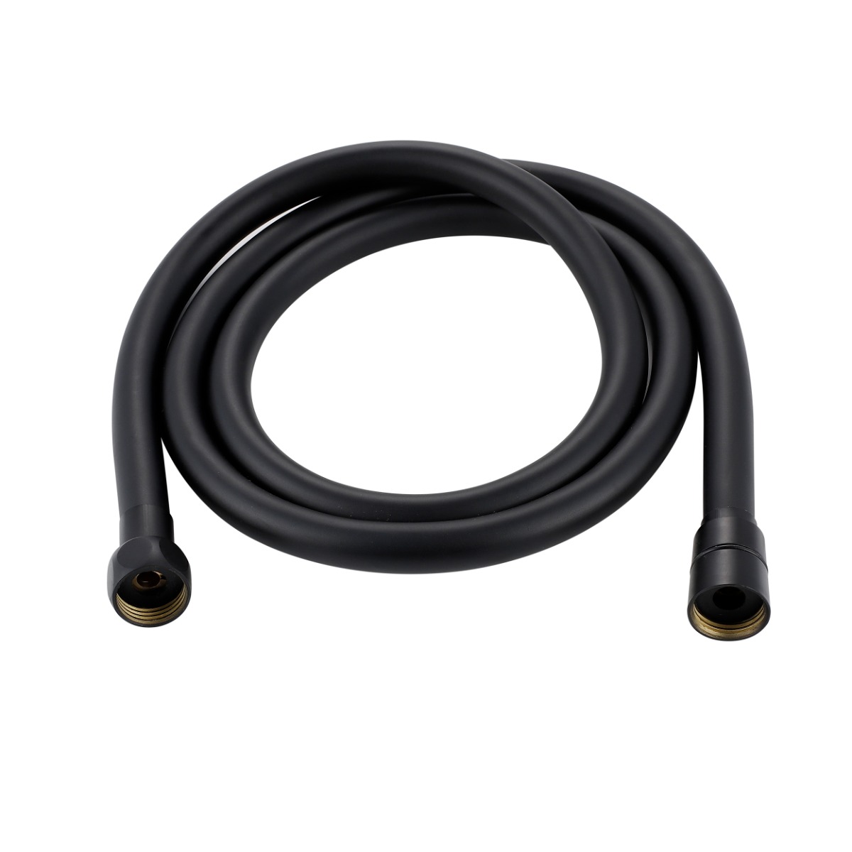 Smooth Shower Hose 1500mm Matt Black