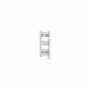 Bergen 600 x 300mm Straight Chrome Thermostatic Touch Control Electric Heated Towel Rail
