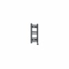 Bergen 600 x 300mm Straight Anthracite Thermostatic Touch Control Electric Heated Towel Rail