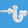McAlpine WM2 - Appliance Trap White 40mm