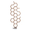 Terma Hex Designer Radiator 1220x486mm Bright Copper