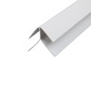 Murar - 5mm PVC External Corner Trim - White