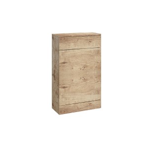 Reid 500mm Back to Wall WC Unit - Rustic Oak