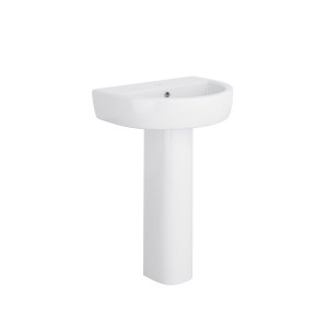 Cordoba 600mm Basin with Full Pedestal