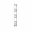 Bergen 1600 x 300mm Straight Chrome Thermostatic Touch Control Wifi Electric Heated Towel Rail