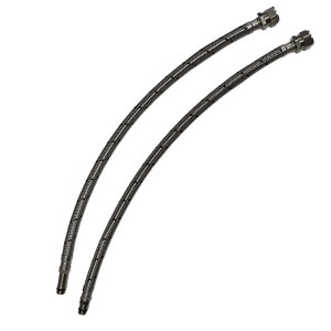 15mm x 12mm Pair Monobloc Flexible Tap Connectors 500mm - WRAS Approved