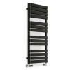 Terma Warp T Bold Heated Towel Rail 1110x500mm Matt Black