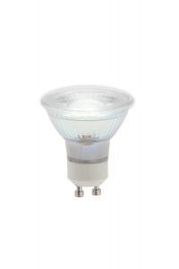 Forum Lighting Glass Cool White Non-Dimmable LED GU10 Lamp 5W 4000K