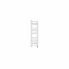 Bergen 800 x 300mm Straight White Prefilled Electric Heated Towel Rail