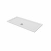 Essentials 1500 x 700mm Rectangle Stone Shower Tray White