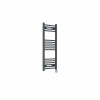 Bergen 1000 x 400mm Straight Anthracite Thermostatic Touch Control Wifi Electric Heated Towel Rail