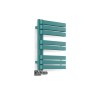 Terma Warp S Heated Towel Rail 655x500mm Matt Teal
