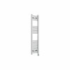 Bergen 1200 x 300mm Straight Chrome Thermostatic Touch Control Electric Heated Towel Rail