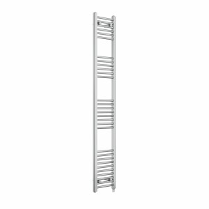 Bergen 1800 x 300mm Straight Chrome Prefilled Electric Heated Towel Rail